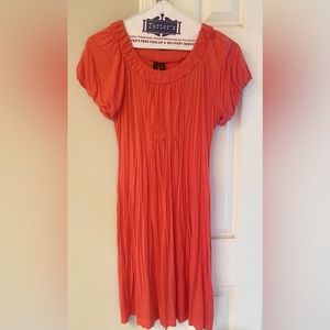Madison, tangerine dress; size medium; good shape